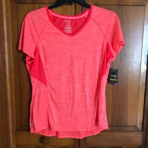 Danskin short sleeved workout top